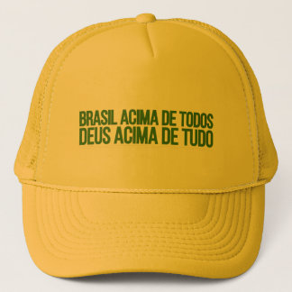 Casquette Boné Brasil Acima de Tudo Deus Acima de Todos