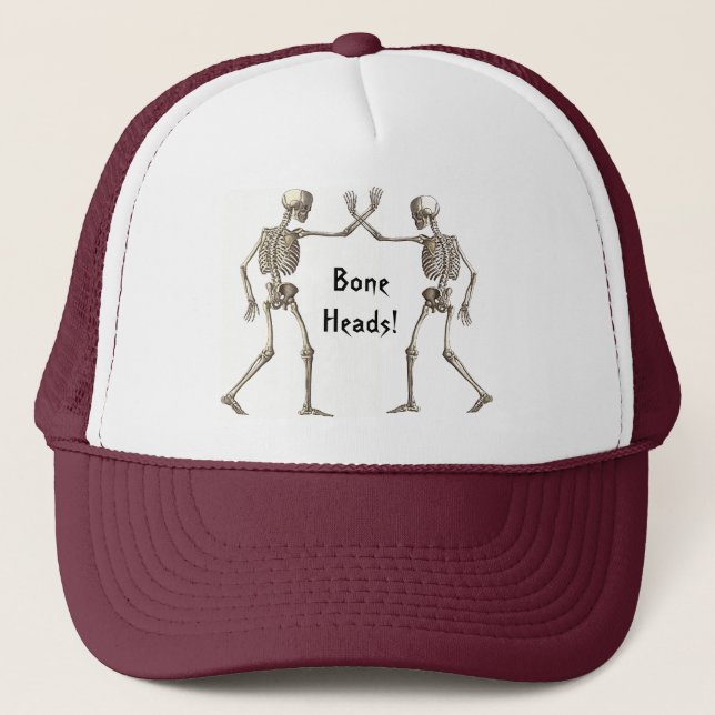 Casquette Bone Heads Skeletons Hat (Devant)