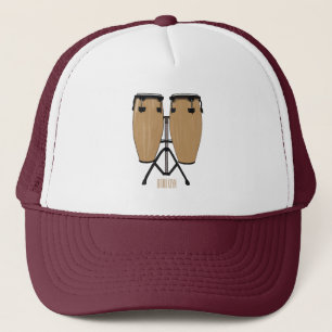 Casquette Bongo, dessin animé de batterie