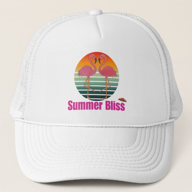 Casquette Bonheur d'été  (Devant)