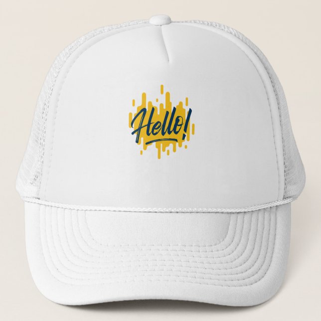 Casquette Bonjour (Devant)