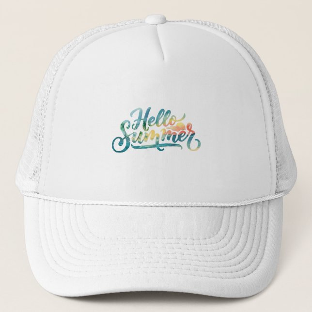 Casquette Bonjour l'été (Devant)
