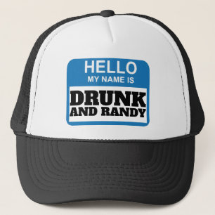 CASQUETTE BONJOUR MON NOM EST SPOOF
