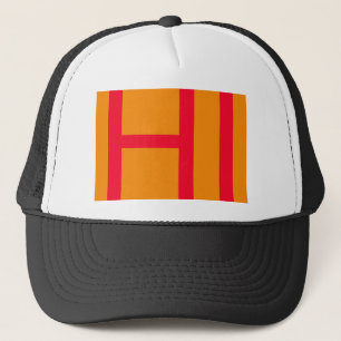 Casquette Bonjour, peut signifier bonjour, ou le HI comme