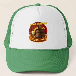 Casquette Bonjour Soleil Bigfoot Café Humour Art