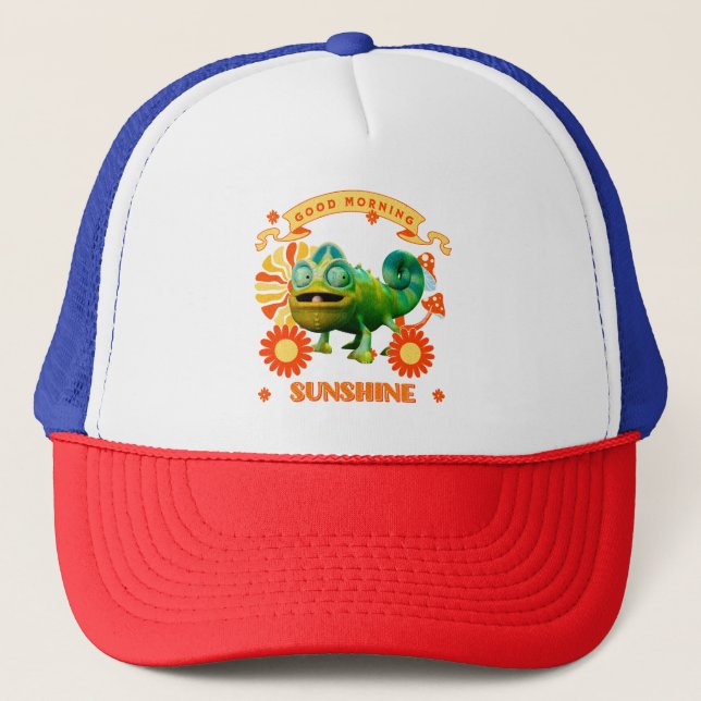 Casquette Bonjour Soleil Lézard Drôle (Devant)