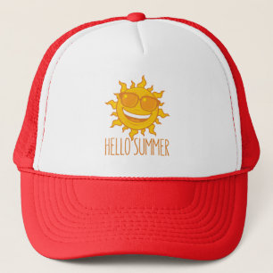 Casquette Bonjour Summer Sun Avec Lunettes de soleil