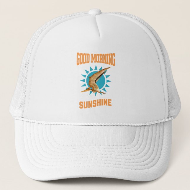 Casquette Bonjour Sunshine Ptérodactyle Dino (Devant)