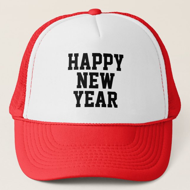 CASQUETTE BONNE ANNÉE  (Devant)