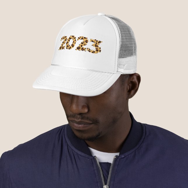 Casquette Bonne année 2023 (En situation)