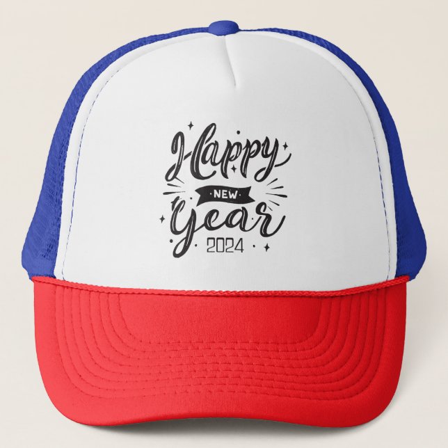 Casquette Bonne année 2024 (Devant)