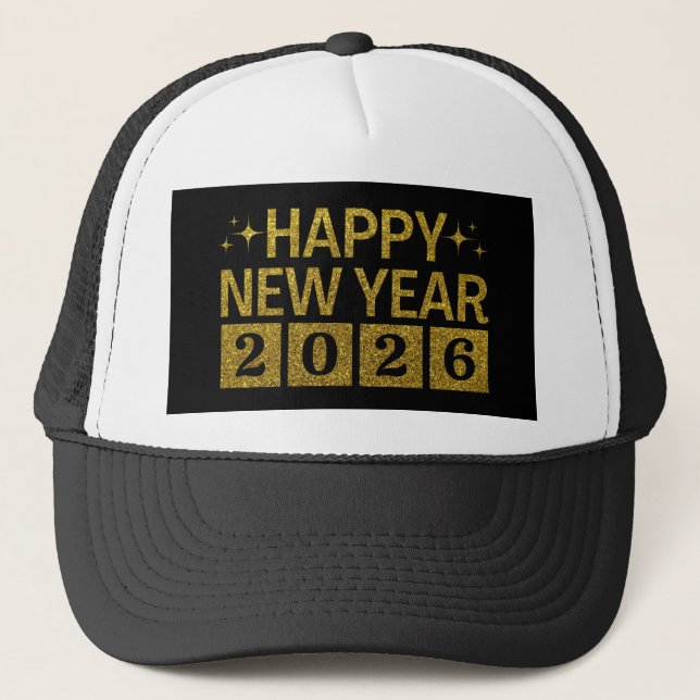 Casquette Bonne année 2026 (Devant)