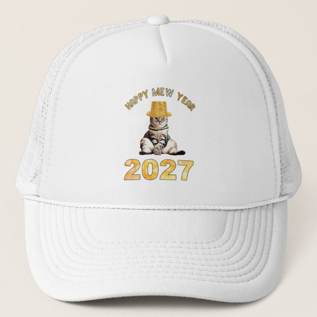 Casquette Bonne année Mew 2027 (Devant)