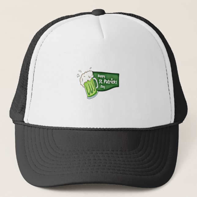 Casquette Bonne bière St. Patricks Day (Devant)