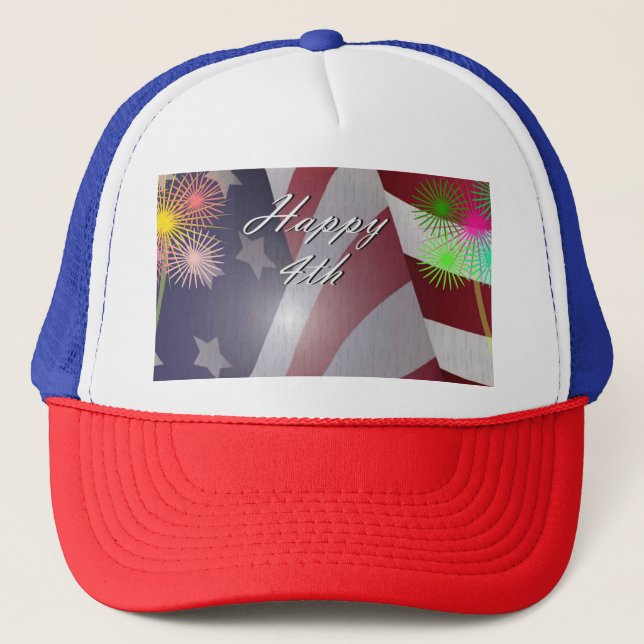Casquette Bonne fête de l'Indépendance ! (Devant)