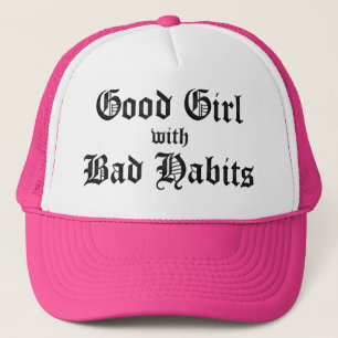 CASQUETTE BONNE FILLE AUX MAUVAISES HABITUDES