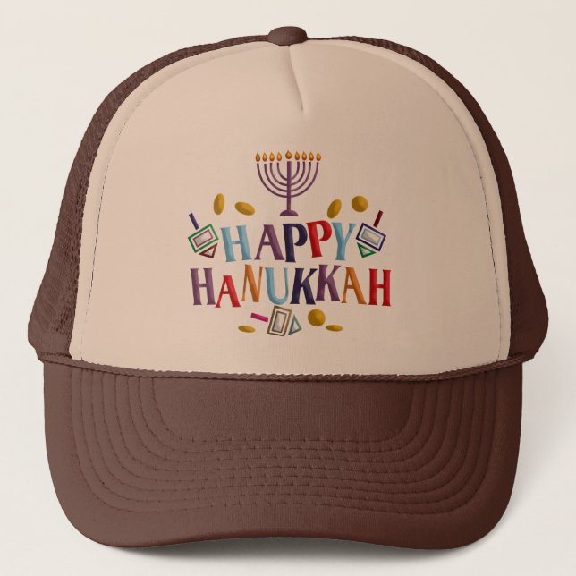 Casquette Bonne Hanoukka (Devant)