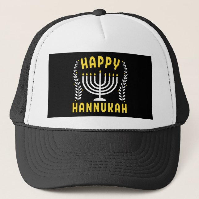 Casquette Bonne Hanoukka (Devant)