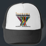 Casquette Bonne Hanoukka<br><div class="desc">Customisez-le avec votre propre design,  ou l'un des nôtres.</div>