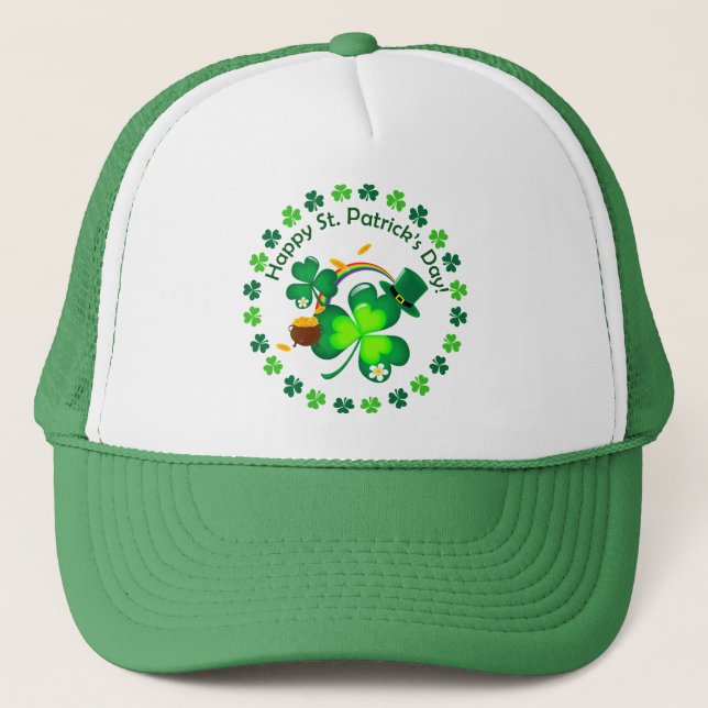Casquette Bonne Saint Patrick's Day (Devant)