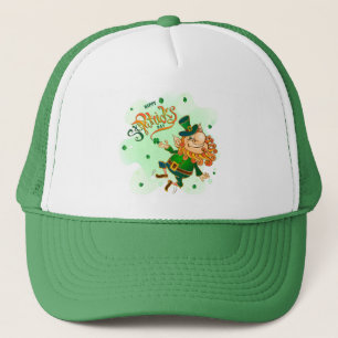Casquette Bonne St Patrick's Day Leprechaun Trucker Hat