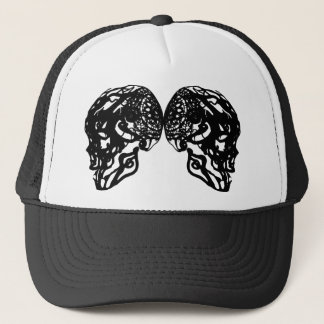 CASQUETTE BONNET BLACK SKULL 2