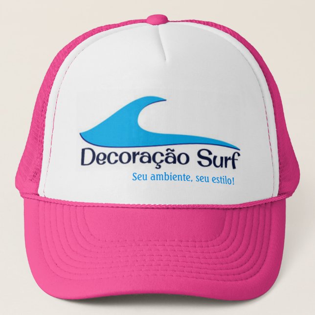 Casquette Bonnet Décoration Surf (Devant)