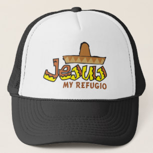 Casquette Bonnet Jésus my je me réfugie