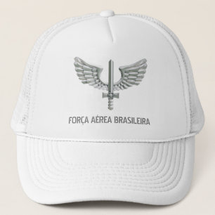 Casquette Bonnet Trucker Importé Armée de l'air Brésilien