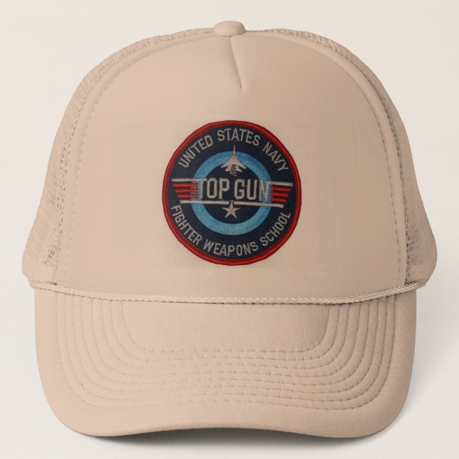 Casquette Bonnet Trucker Importé - Top Gun Movie - Aviation (Devant)
