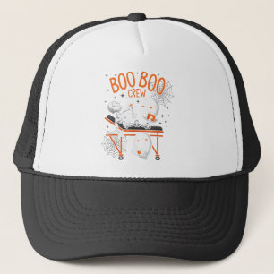 Casquette Boo Boo Crew Ghost Doctor Paramedic Nurse Hall