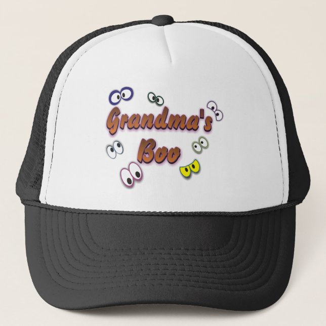 CASQUETTE BOO EYES GRANDMA (Devant)