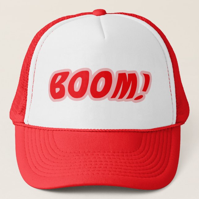 CASQUETTE BOOM ! (Devant)