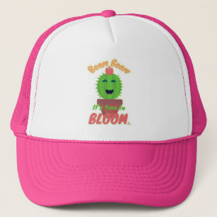 Casquette Boom Time To Bloom Fun Cactus Cartoon Art
