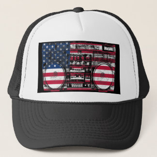 Casquette boombox américain