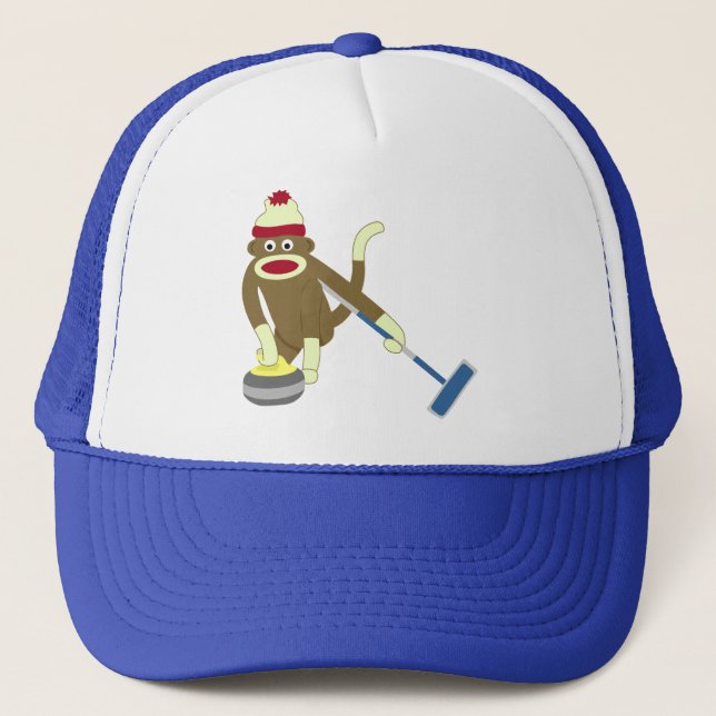 Casquette Bordage olympique de singe de chaussette (Devant)