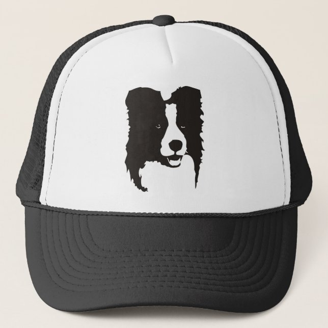Casquette Border collie (Devant)