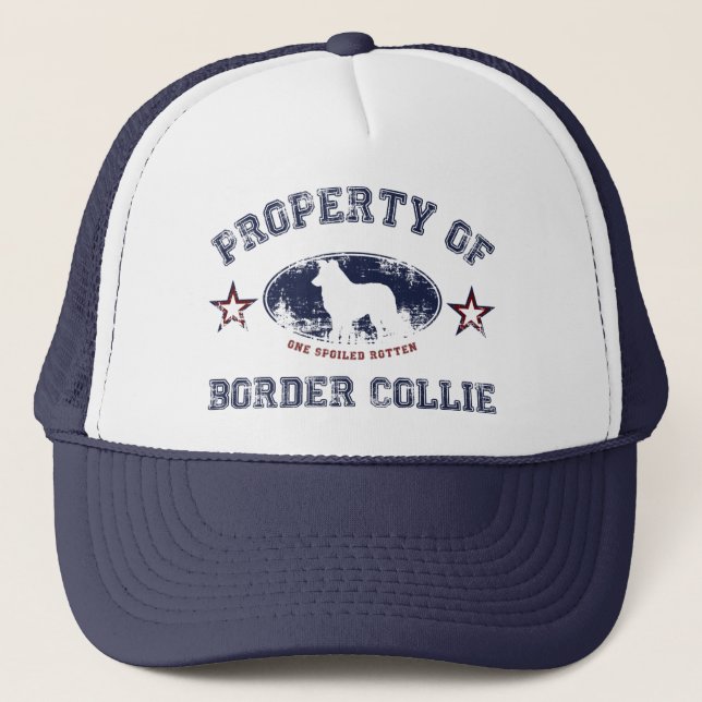 Casquette Border collie (Devant)