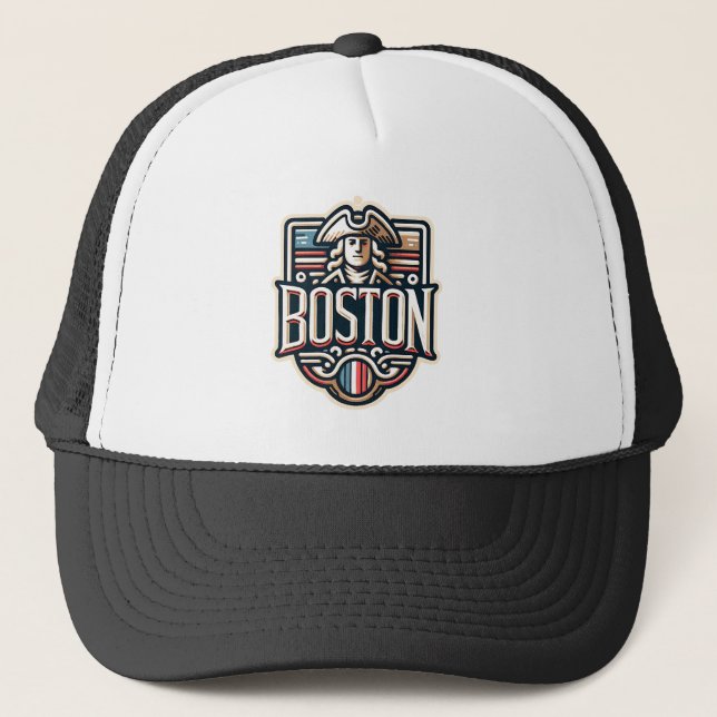 Casquette Boston Massachusetts Paul Revere (Devant)