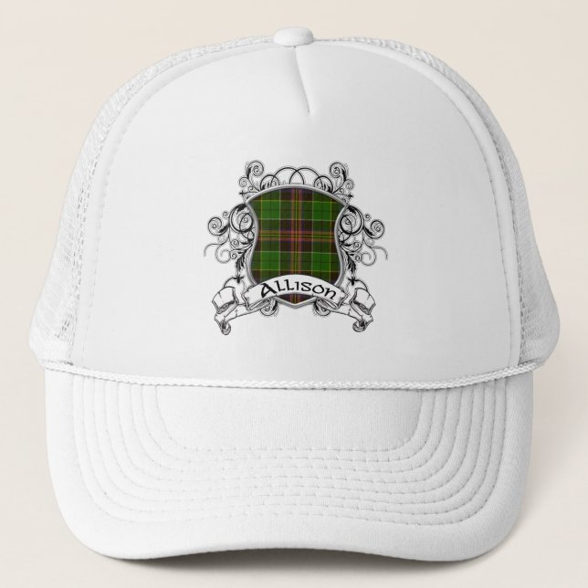 Casquette Bouclier de tartan d'Allison (Devant)