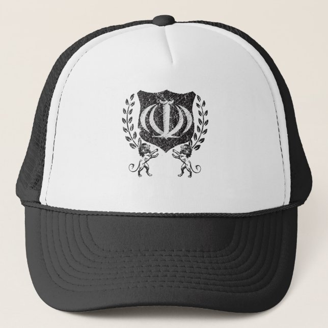 Casquette Bouclier iranien rustique (Devant)