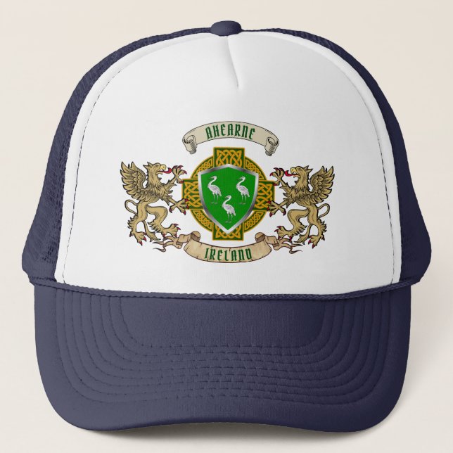 Casquette Bouclier irlandais Ahearne & Griffins Personnalisé (Devant)