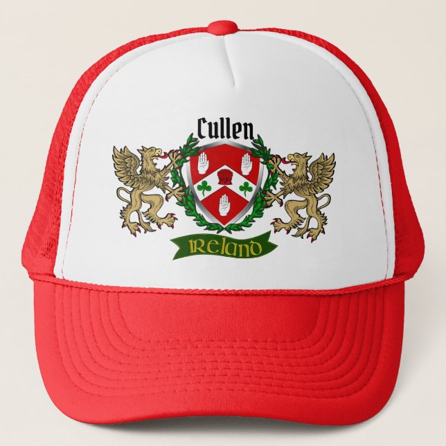 Casquette Bouclier irlandais Cullen/O'Cullen avec Griffins (Devant)