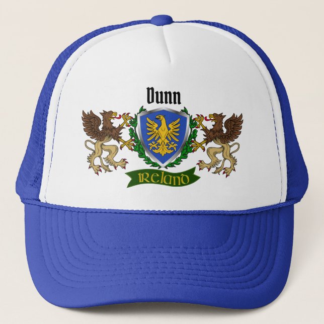 Casquette Bouclier irlandais Dunn/O'Dunn personnalisé (Devant)
