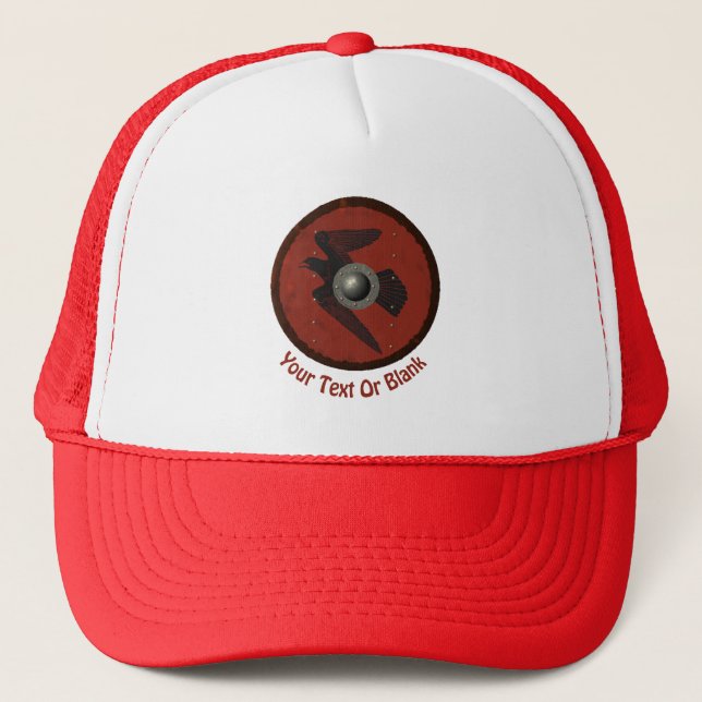 Casquette Bouclier Raven Viking (Devant)
