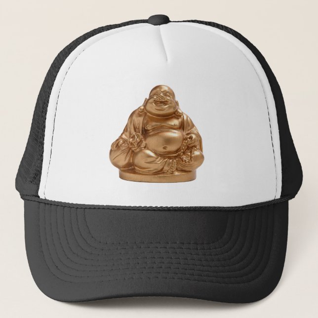 Casquette Bouddha heureux (Devant)