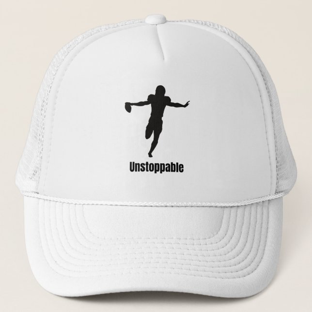 Casquette Boue blanche imparable (Devant)