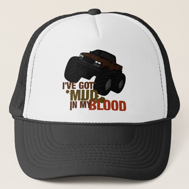 Casquette Boue dans mon sang (Devant)