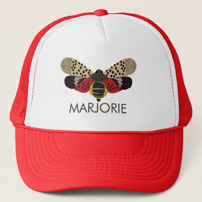 Casquette Boug de lanternfly tacheté Personnalisé (Devant)