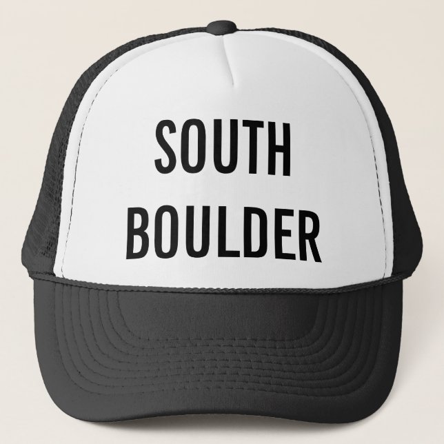 CASQUETTE BOULDER DU SUD (Devant)